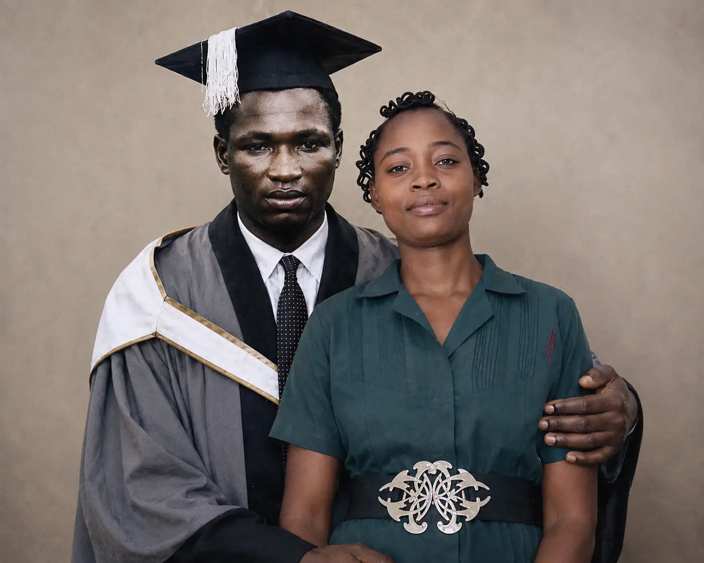 Portrait of Peter and Margaret Nwomeh, c.1972