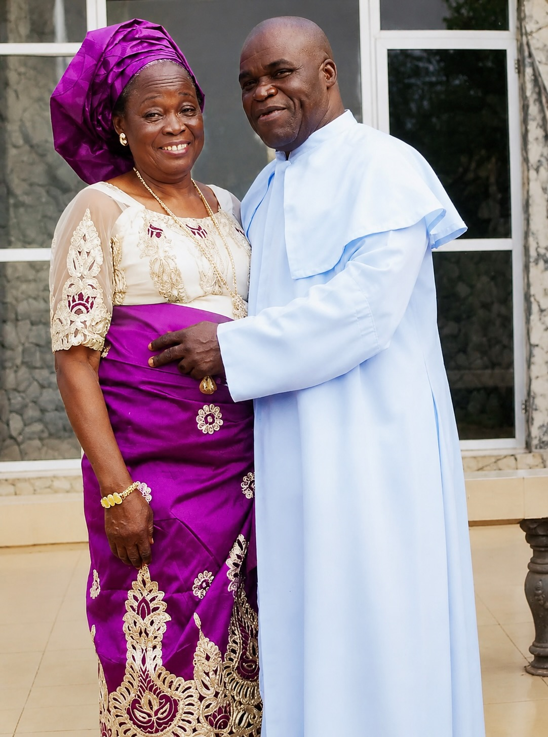 With Rev. Fr. Professor Anthony Aniagbaoso Igwe