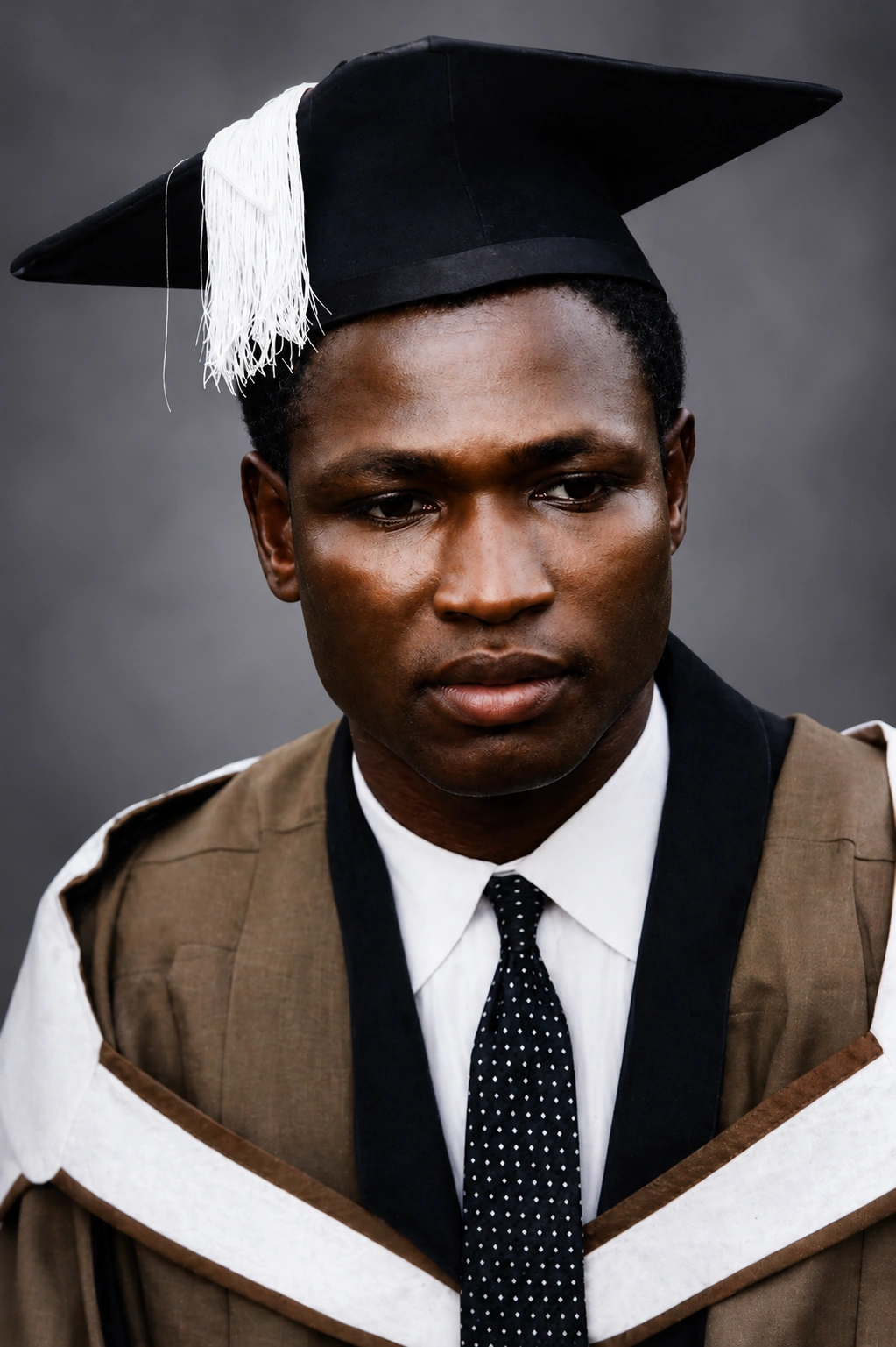 Peter Nwomeh — graduation portrait