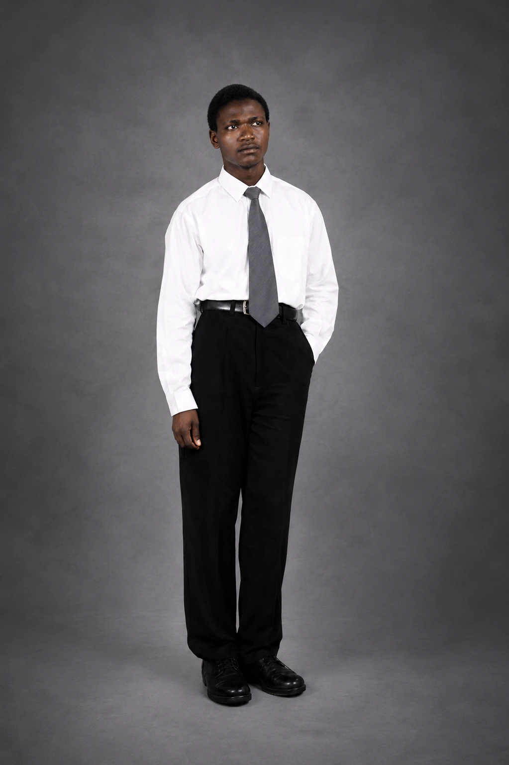 Standing portrait, early teaching years