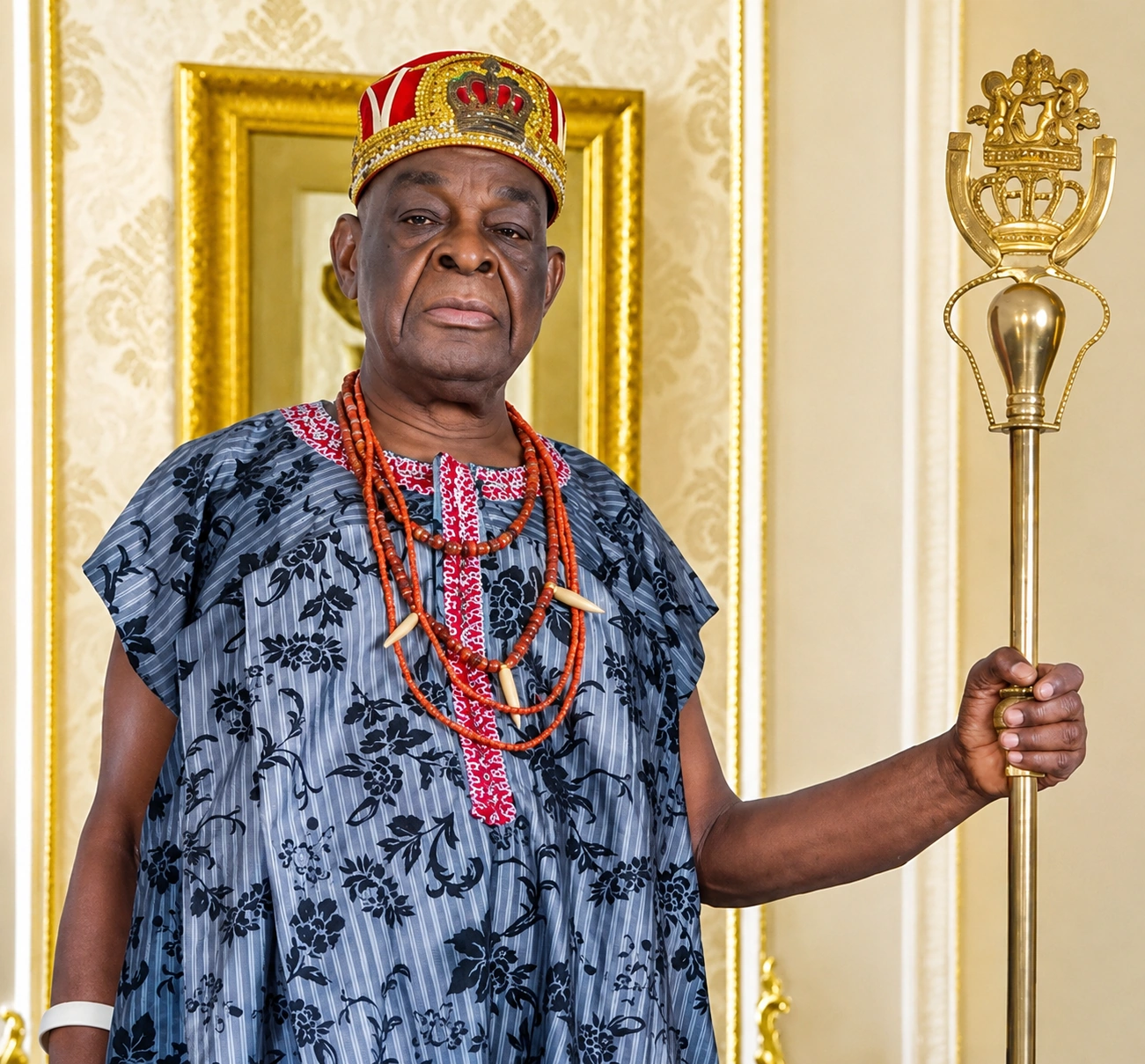 Portrait of HRH Igwe Thomas Okeke Egbo