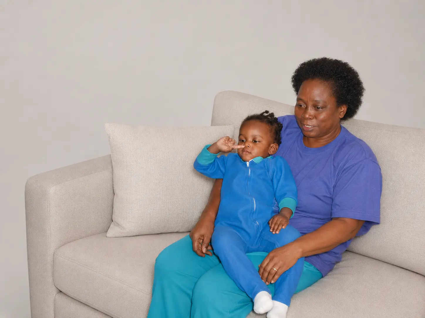 Chioma with Margaret Nwomeh