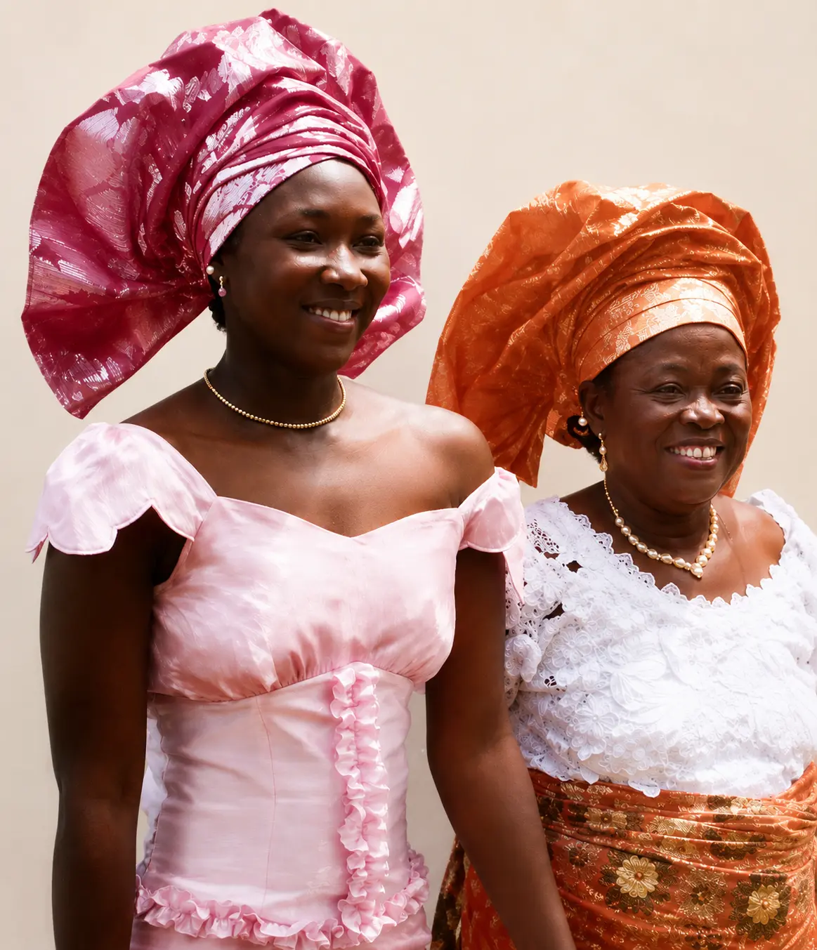 Nnenna Nwomeh with Margaret Nwomeh